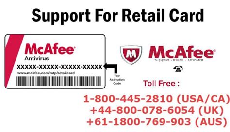 mcafee retail card activation|Activate McAfee Retail card .